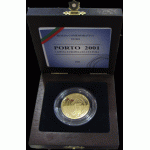 Portugal 500$00 Porto Capital da Cultura 2001 Ouro